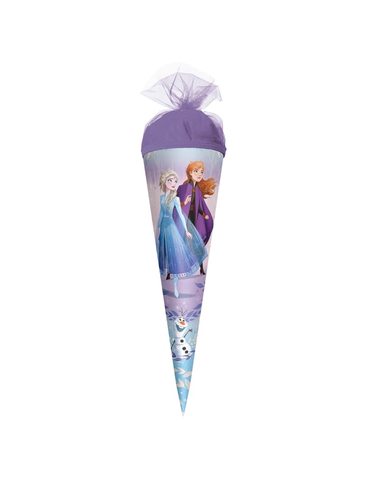 ROTH Geschenk-Schultüte klein Disney Frozen 50 cm in Lila günstig kaufen onesize
