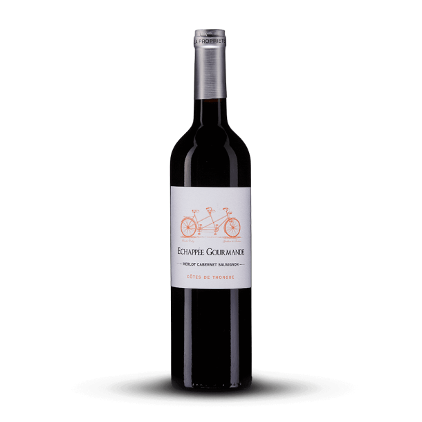 Merlot Cabernet Sauvignon Rouge 2020 - Echappée Gourmande