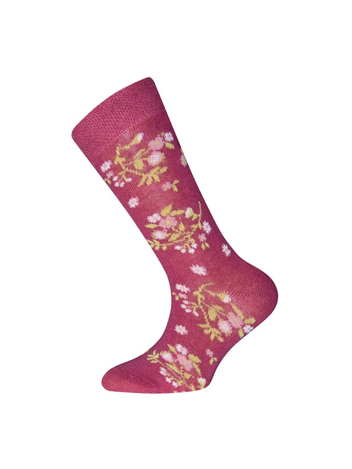 ewers 6er-Set Socken 6er Pack Blumen/Punkte/Ringel in marone - hell wildrose - tinte günstig kaufen