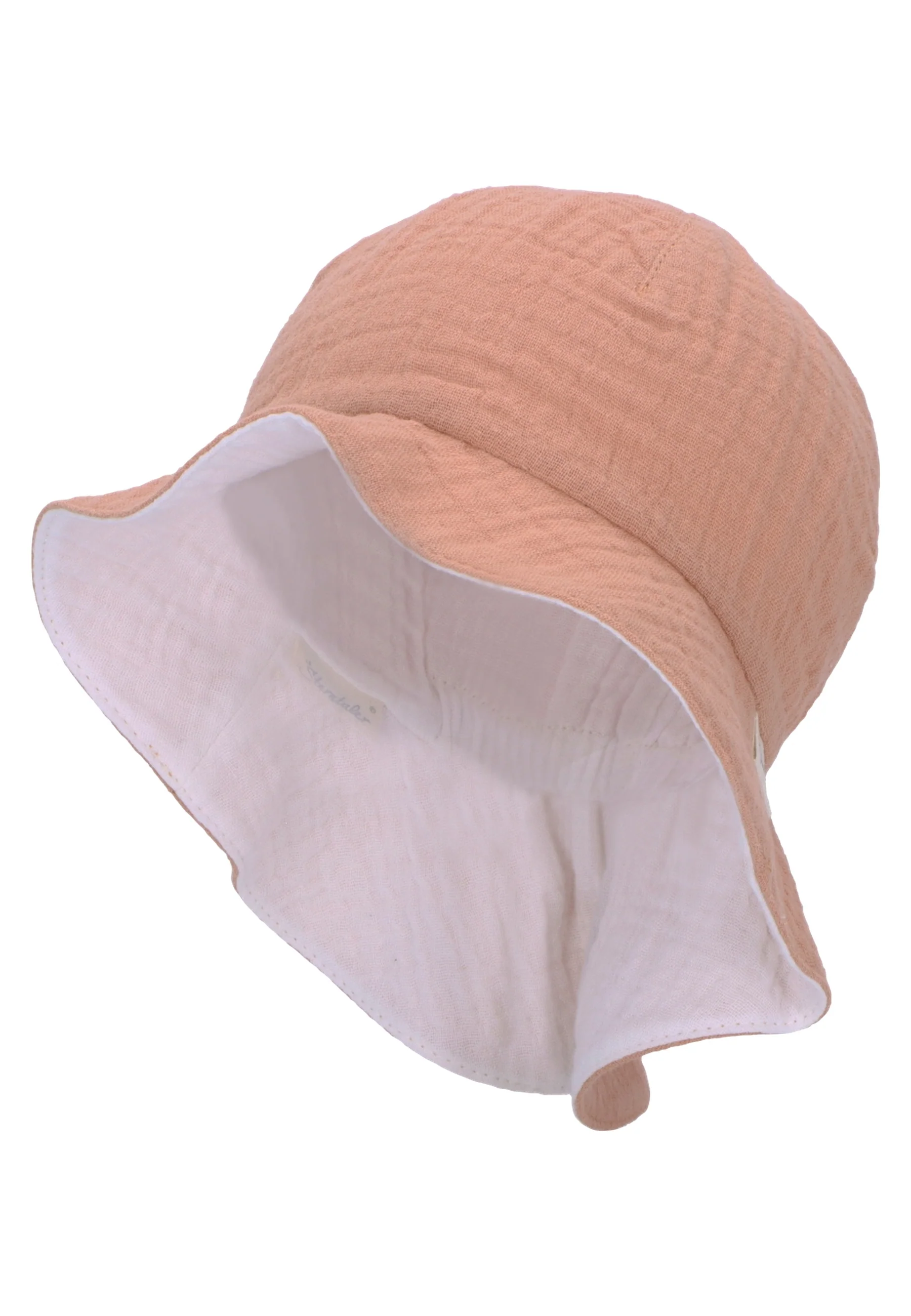 Wende-Sonnenhut aus Baumwoll-Musselin (Bio) UV 30