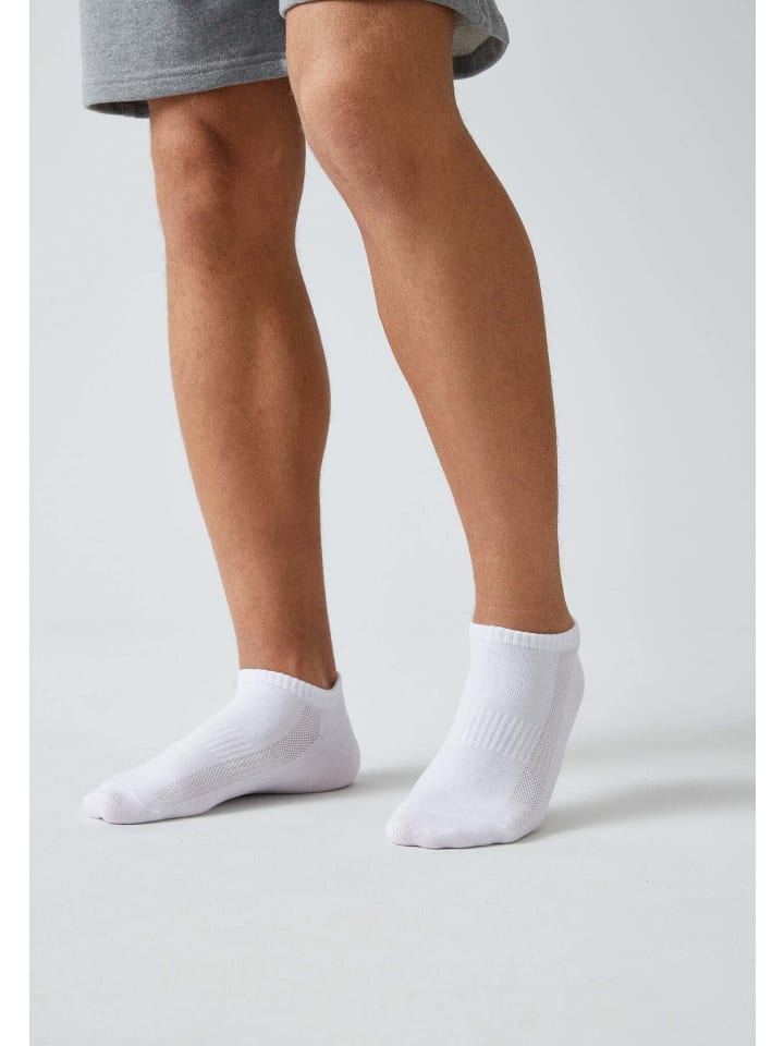 SNOCKS Sneakersocken aus Pflanzenfasern 6 Paar in Weiß günstig kaufen