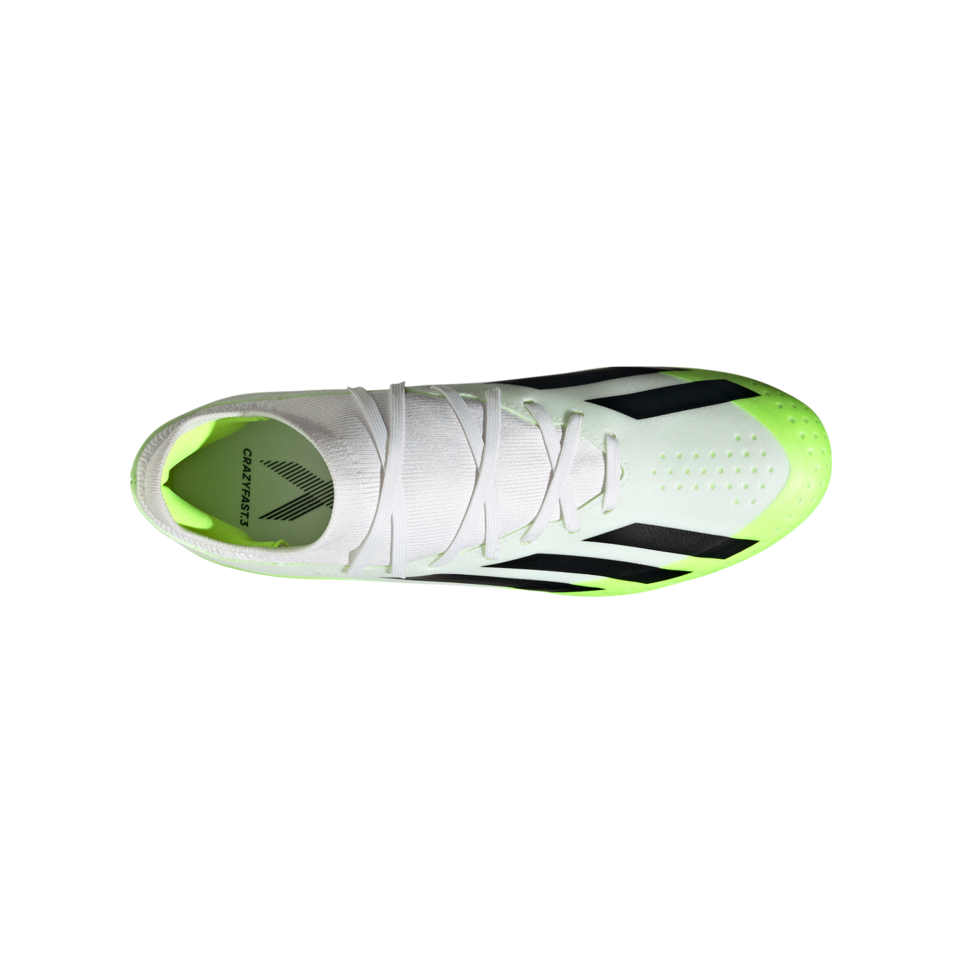 adidas X Crazyfast.3 FG Weiss Schwarz Gelb
