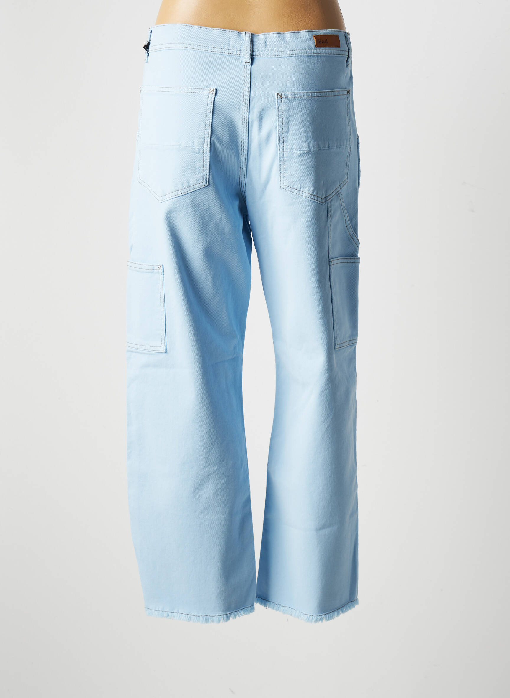 Hod Jeans Coupe Large Femme couleur bleu