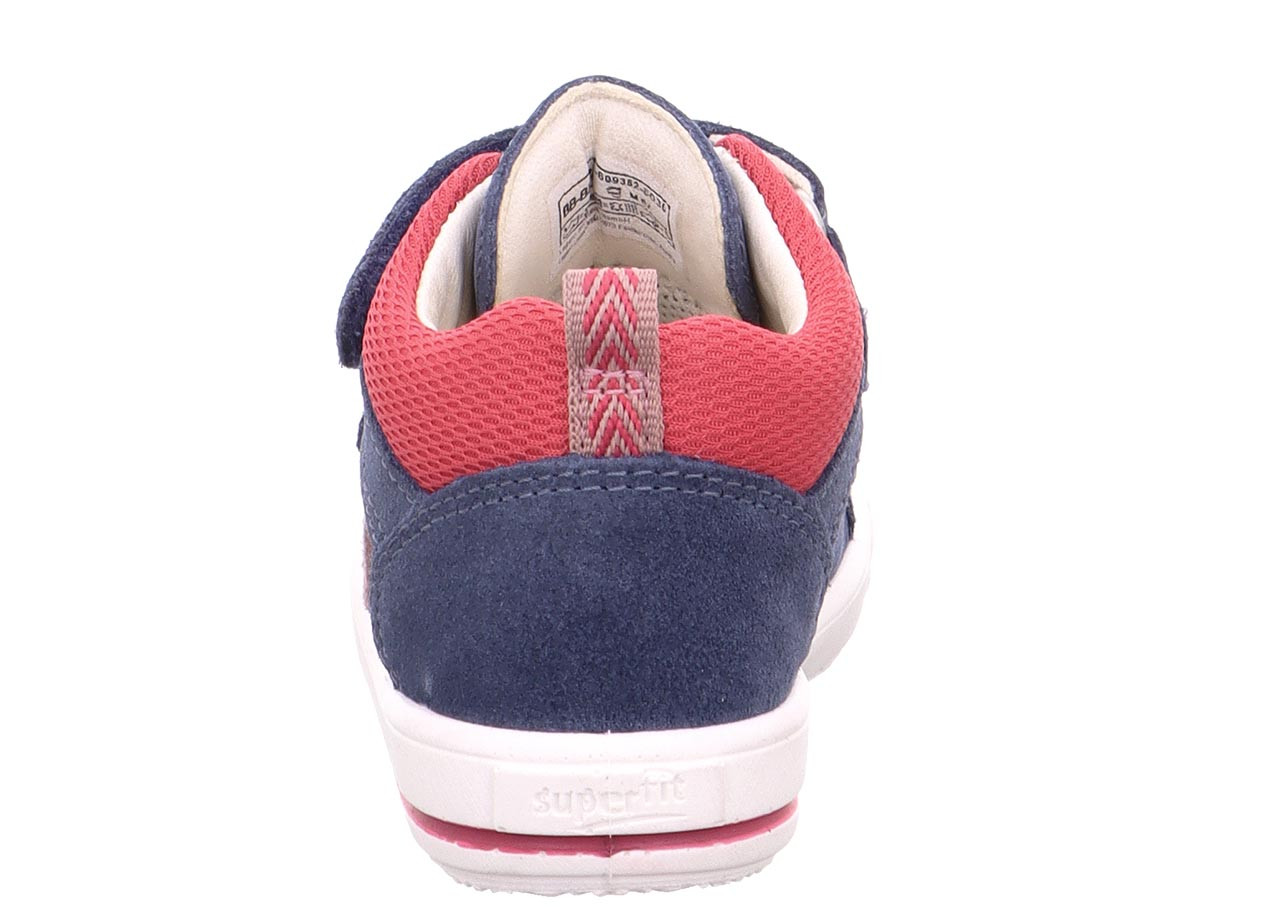 MOPPY - Blau/RotSneaker low mit Klettverschluss