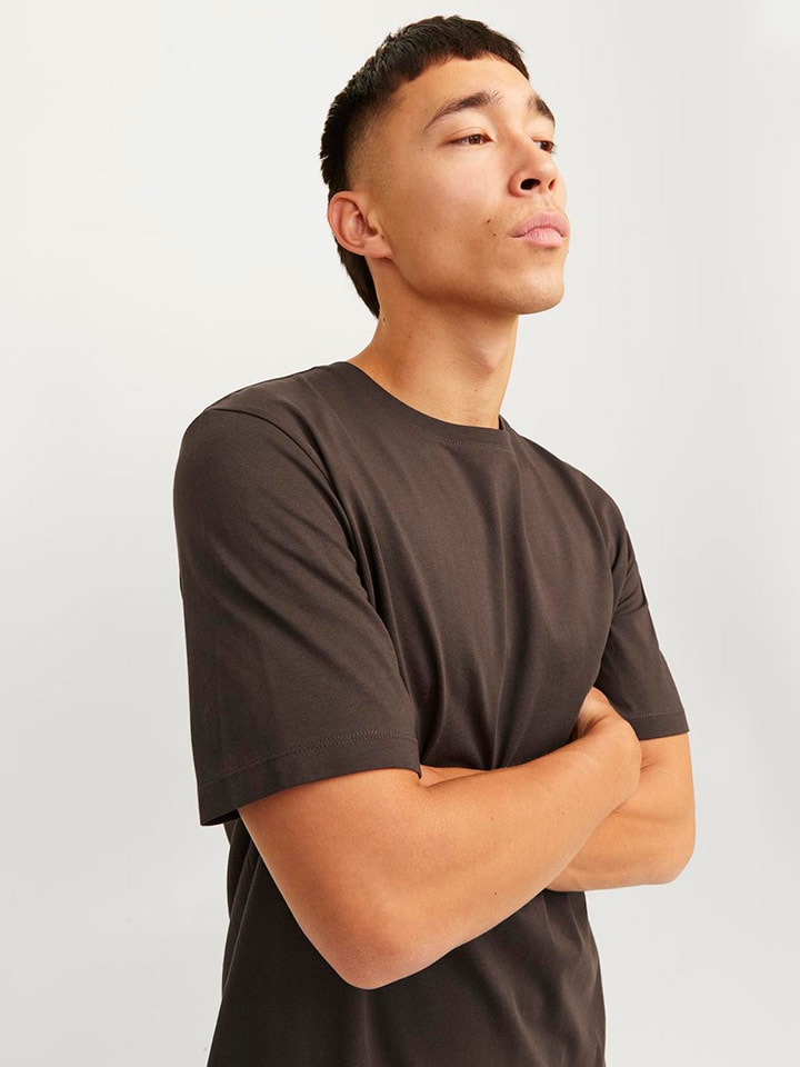 Jack & Jones Shirt in Dunkelbraun günstig kaufen