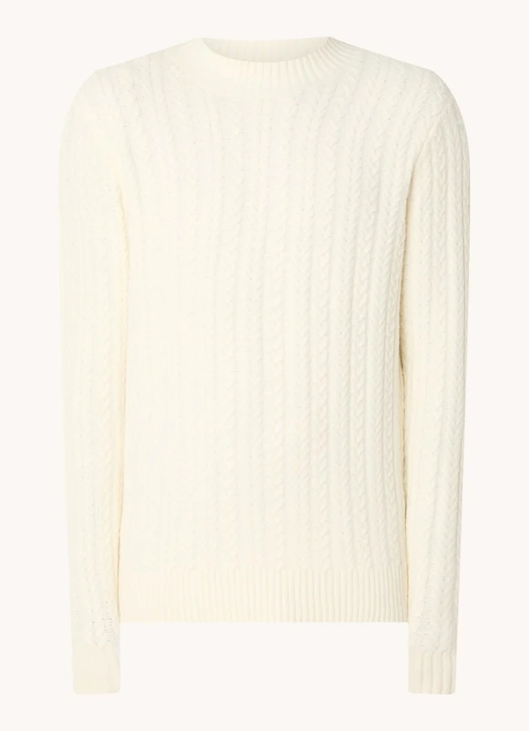 Maglione DRYKORN con lavorazione a trecce miste