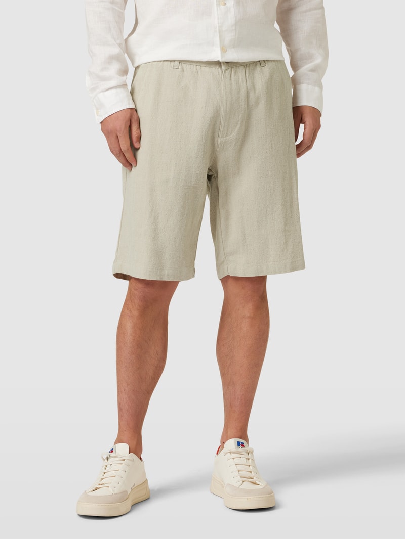 Bermudas mit Gesäßtasche in sand