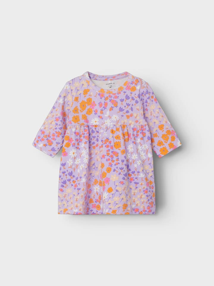 name it Jerseykleid NBFTUNNA LS DRESS in lilac breeze günstig kaufen