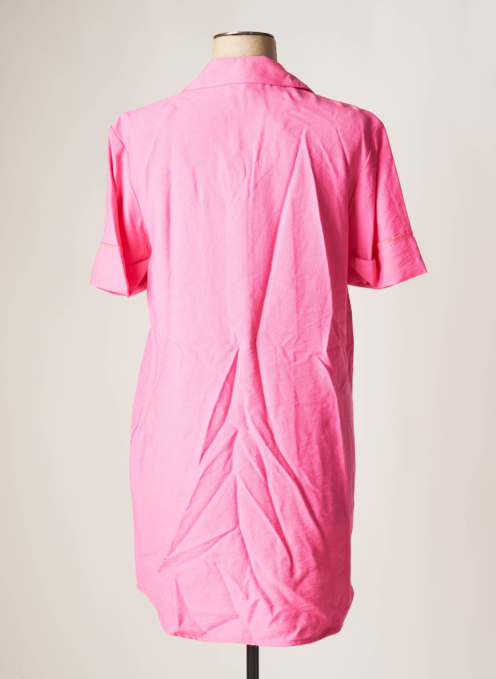 Bobbie Bob Tuniquemanchecourte Femme couleur rose