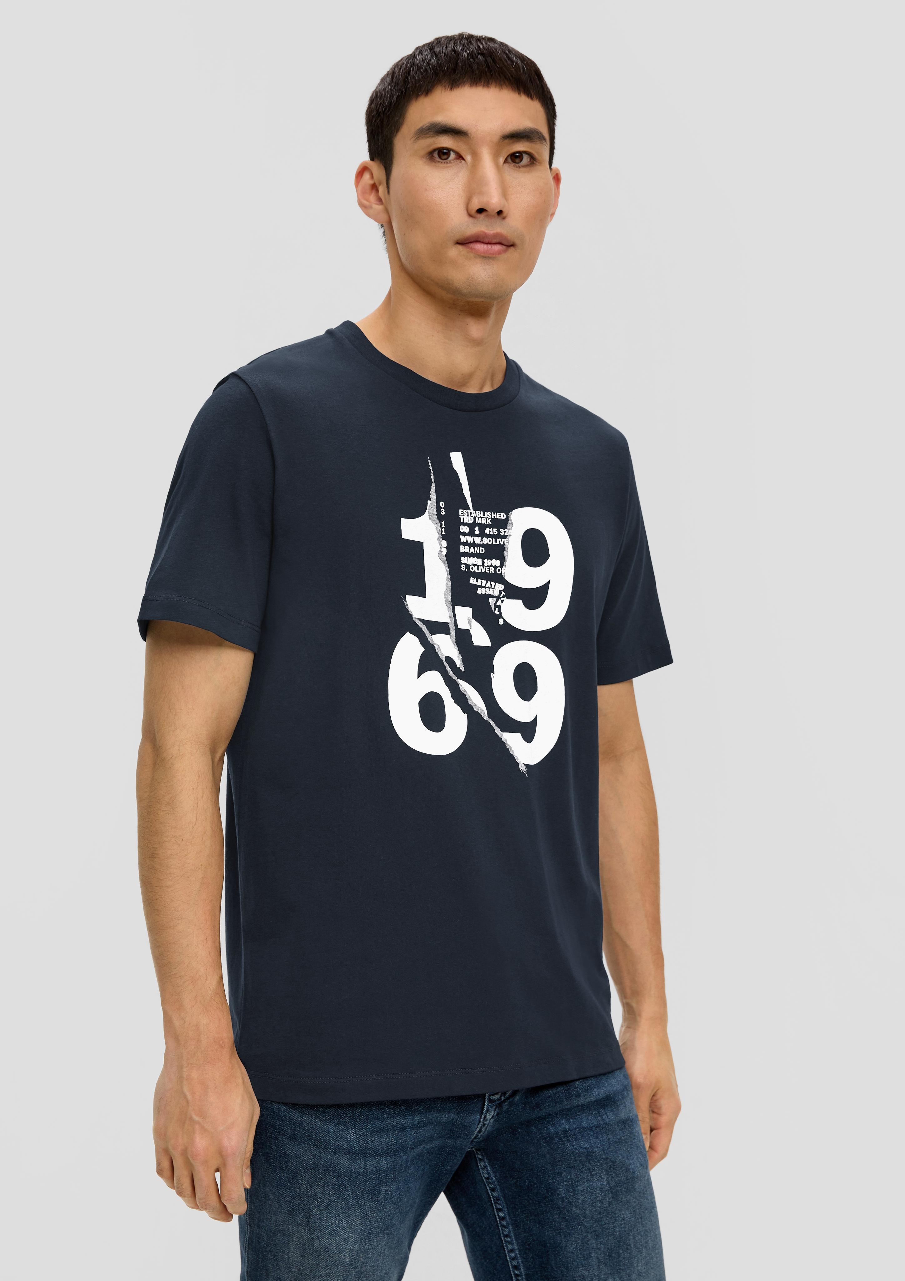 T-Shirt mit Frontprint  2138638-59D2