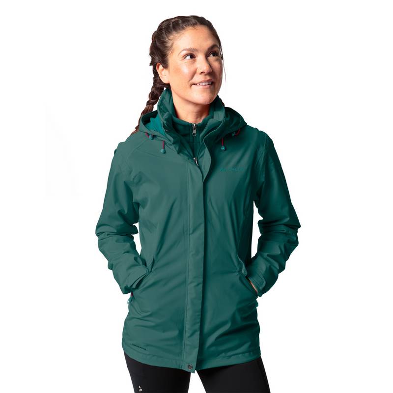 VAUDE Women's Rosemoor 3in1 Jacket Doppeljacke Damen