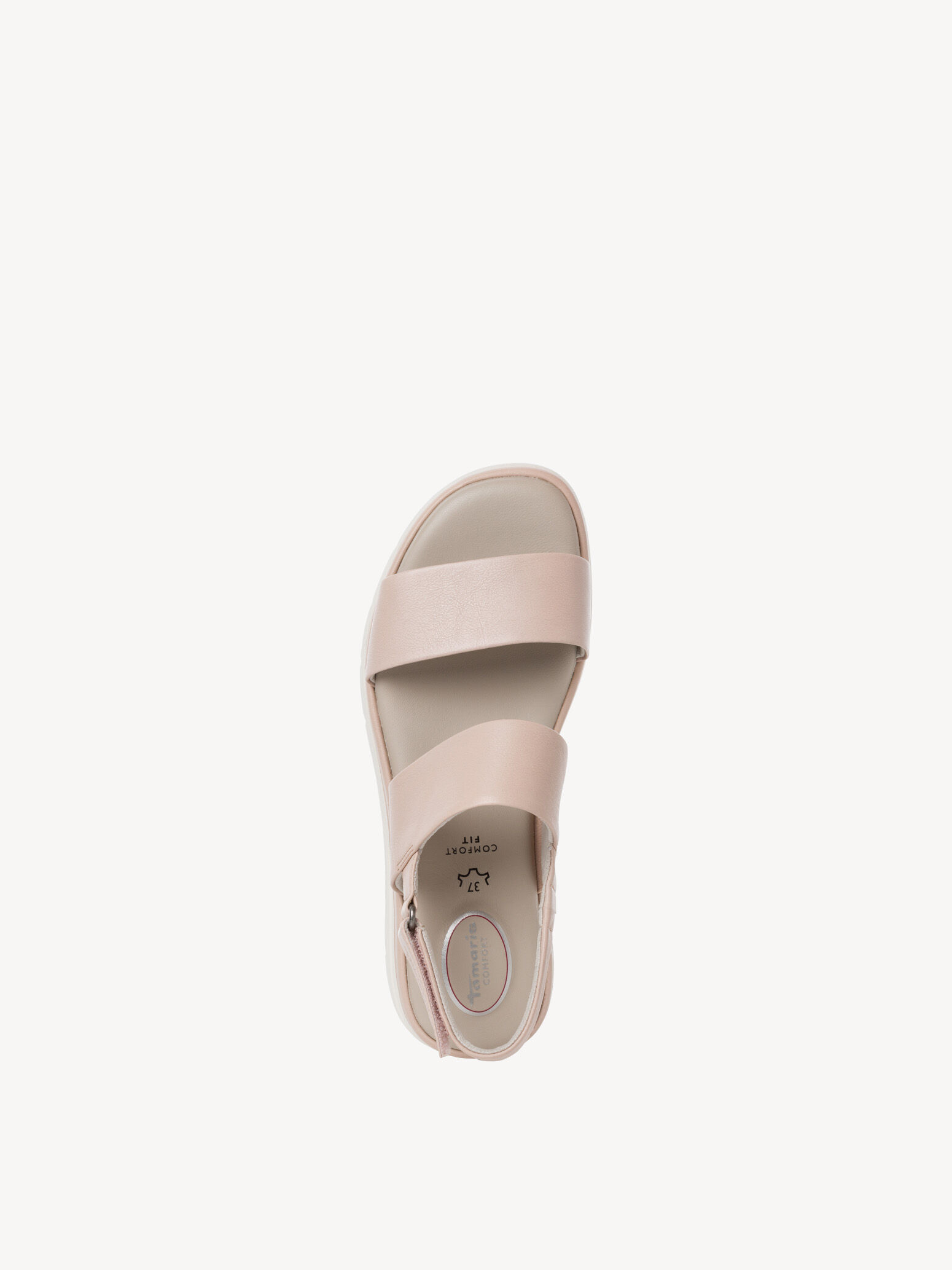 Sandale en cuir - rose