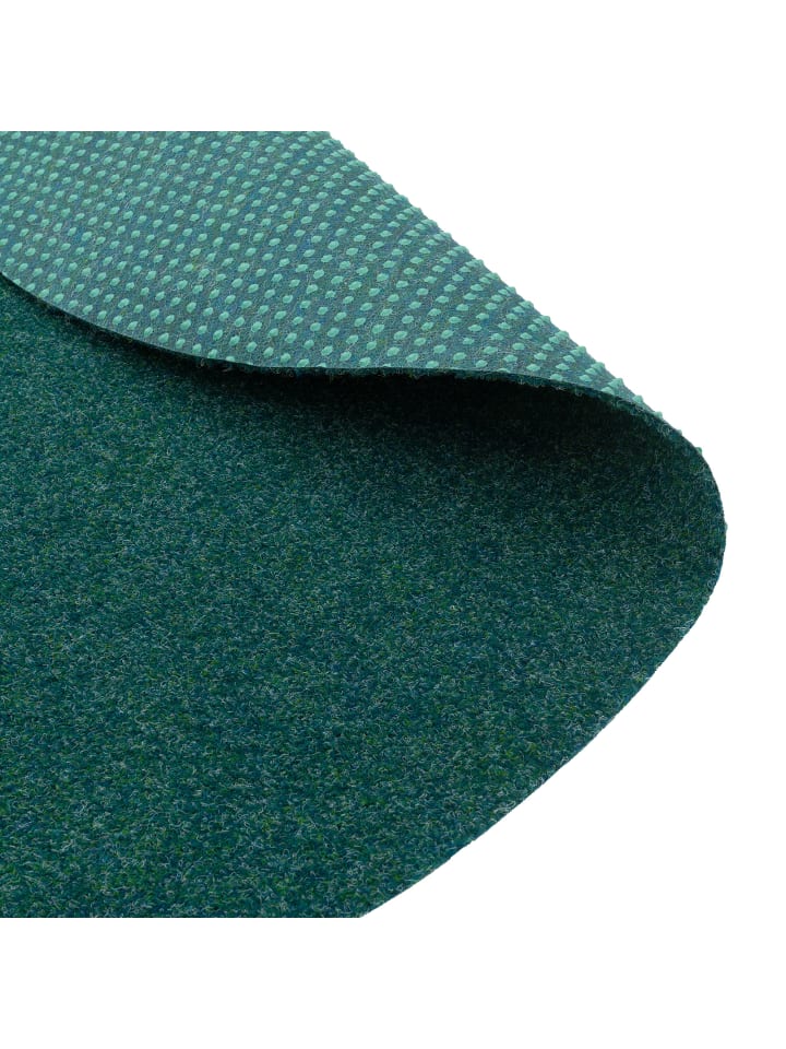 Snapstyle Kunstrasen Rasenteppich mit Noppen Kingston Rund in Petrol günstig kaufen