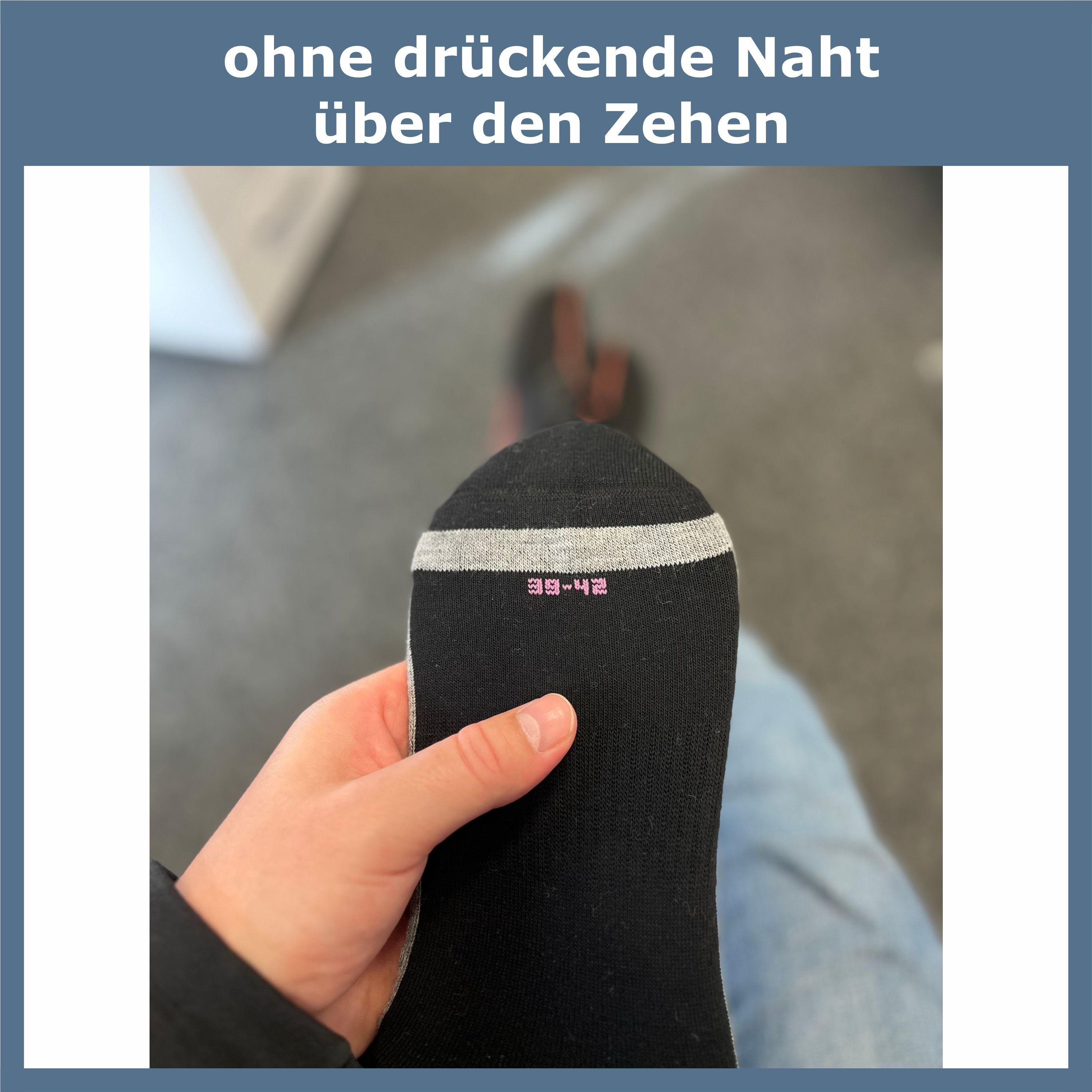 GAWILO Skisocken für Damen mit wärmender Wolle und spezieller Funktionspolsterung (4 Paar) Spezielle Konstruktion sorgt für Stabilität & hält Füße warm & trocken