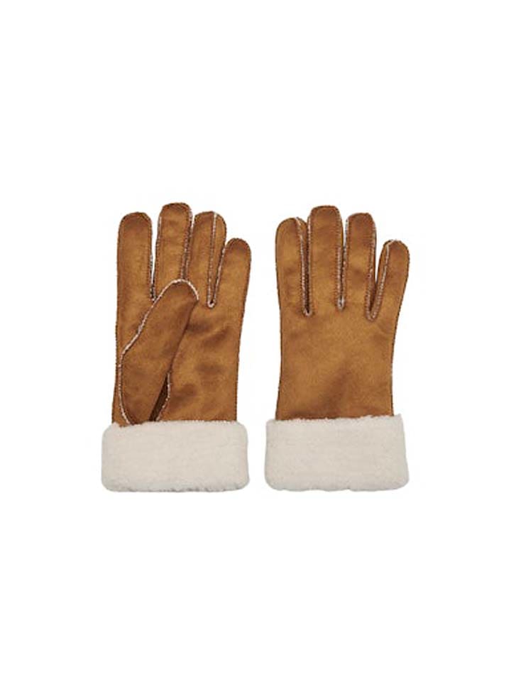 ONLY Fingerhandschuhe in Hellbraun günstig kaufen