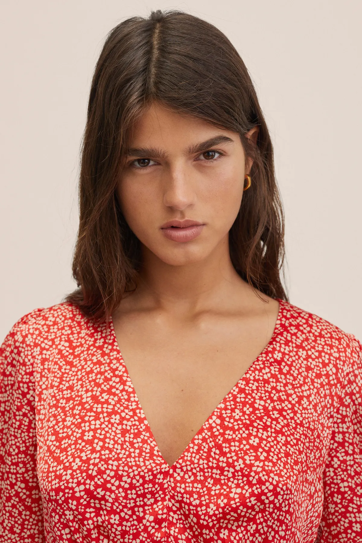MANGO  27045772 Kleider und Overalls Rot