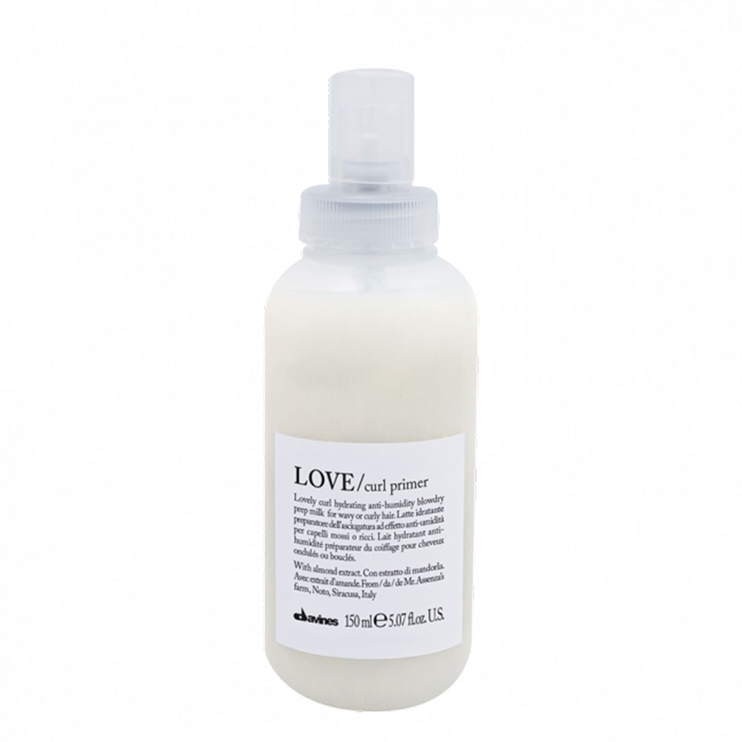 Davines LOVE Curl Primer Lait Hydratant & Définition des Boucles 150 ml