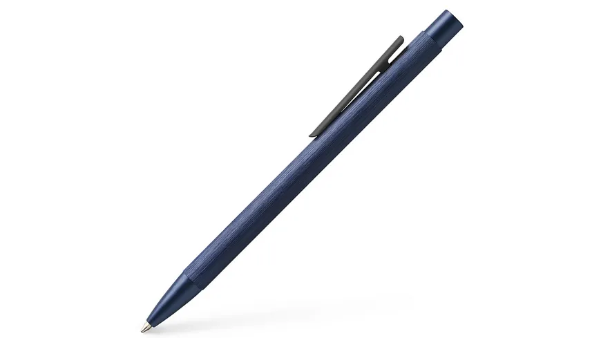 FABER-CASTELL Kugelschreiber Neo Slim Aluminium dunkelblau