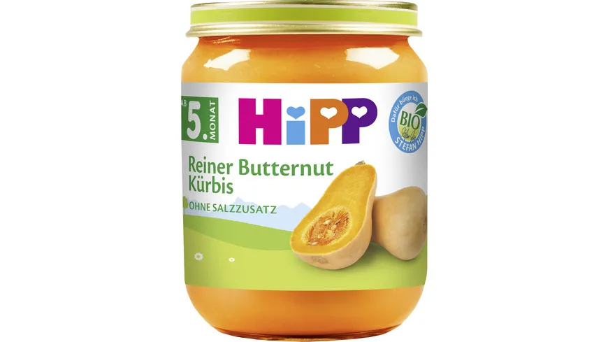 HiPP Gemüse: Butternut Kürbis 125 g