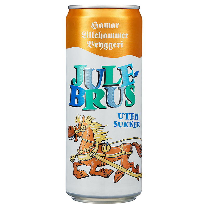 Ringnes Julebrus boks 0,33 l Lett Hamar