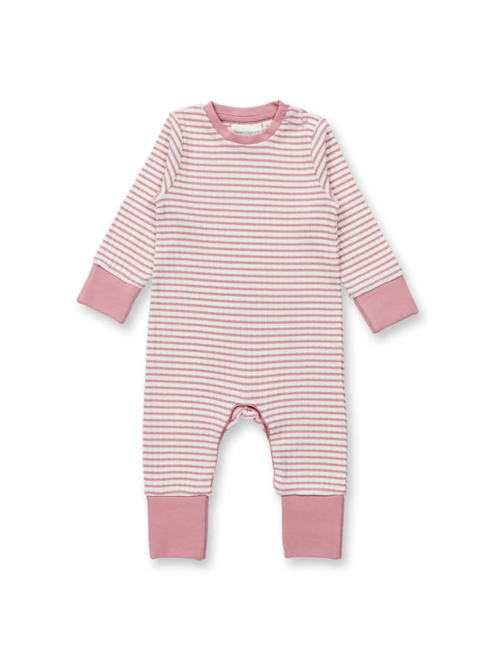 Sense Organics Bio Baby Strampler in Altrosa-Weiß, Modell TONA günstig kaufen