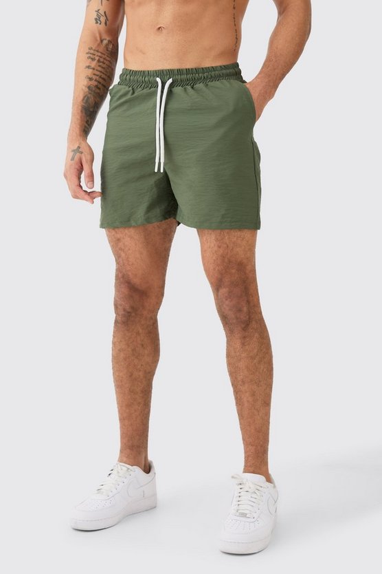 Kurze Badehose in Knitteroptik
