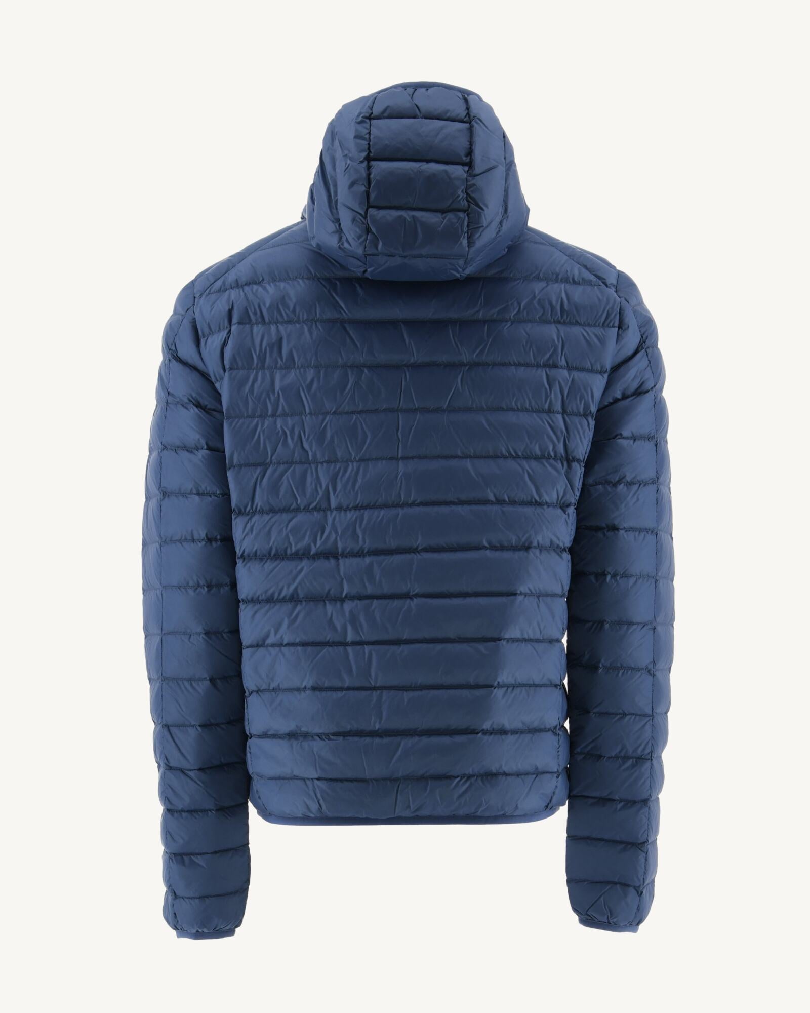Doudoune légère à capuche Bleu jeans Nico