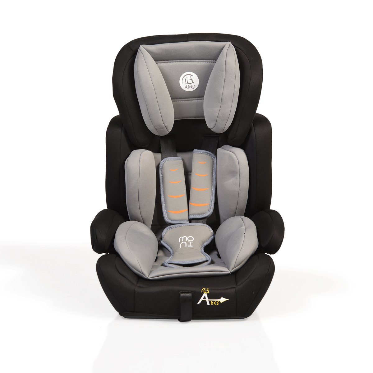 Moni Autokindersitz Kindersitz Ares Gruppe 1/2/3, bis: 36 kg, (9-36 kg) 1 bis 12 Jahre Rückenlehne abnehmbar