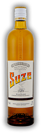Suze Suze Französischer Bitter-Aperitif. 0,7	 Liter - Vol 20%