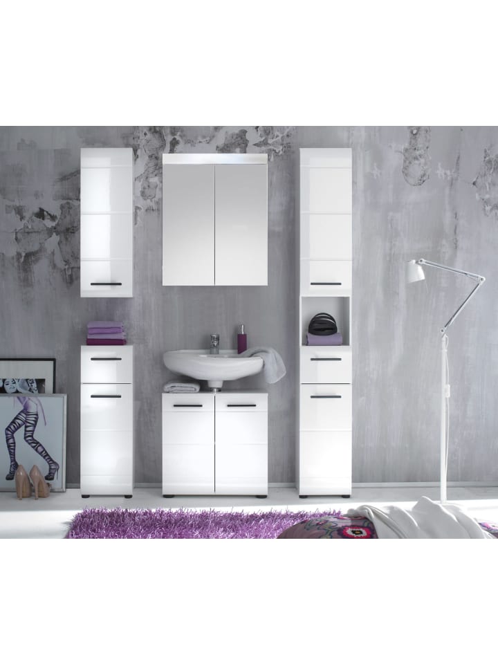 ebuy24 Badschrank SkinGloss Bad Weiß 30 x 31 cm günstig kaufen onesize