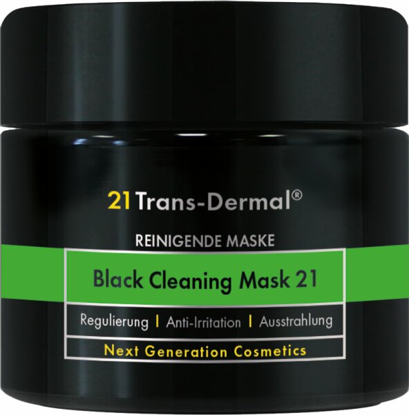 21 Trans-Dermal Black Cleaning Mask 21 Gesichtsmaske