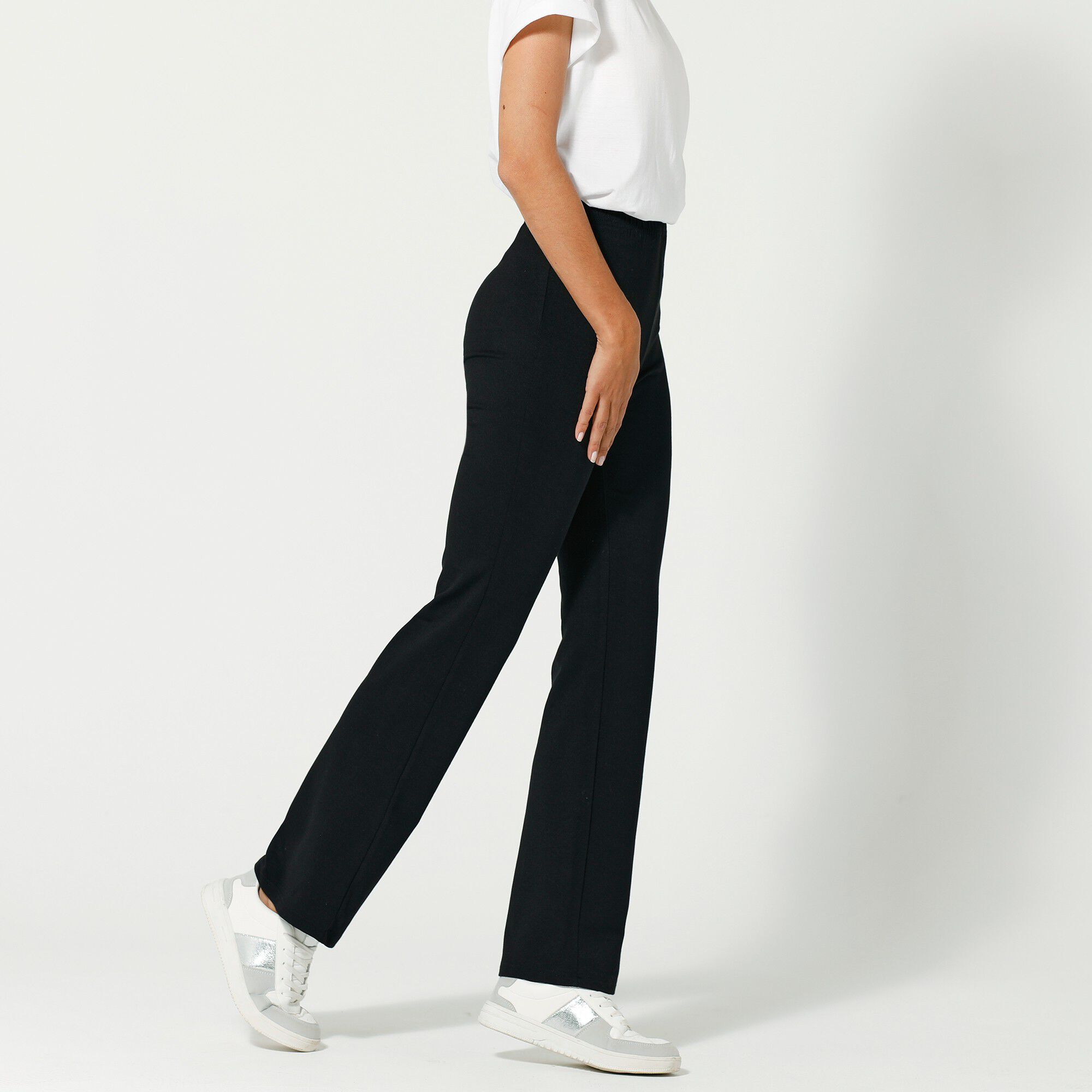 Legging trompette maille jersey