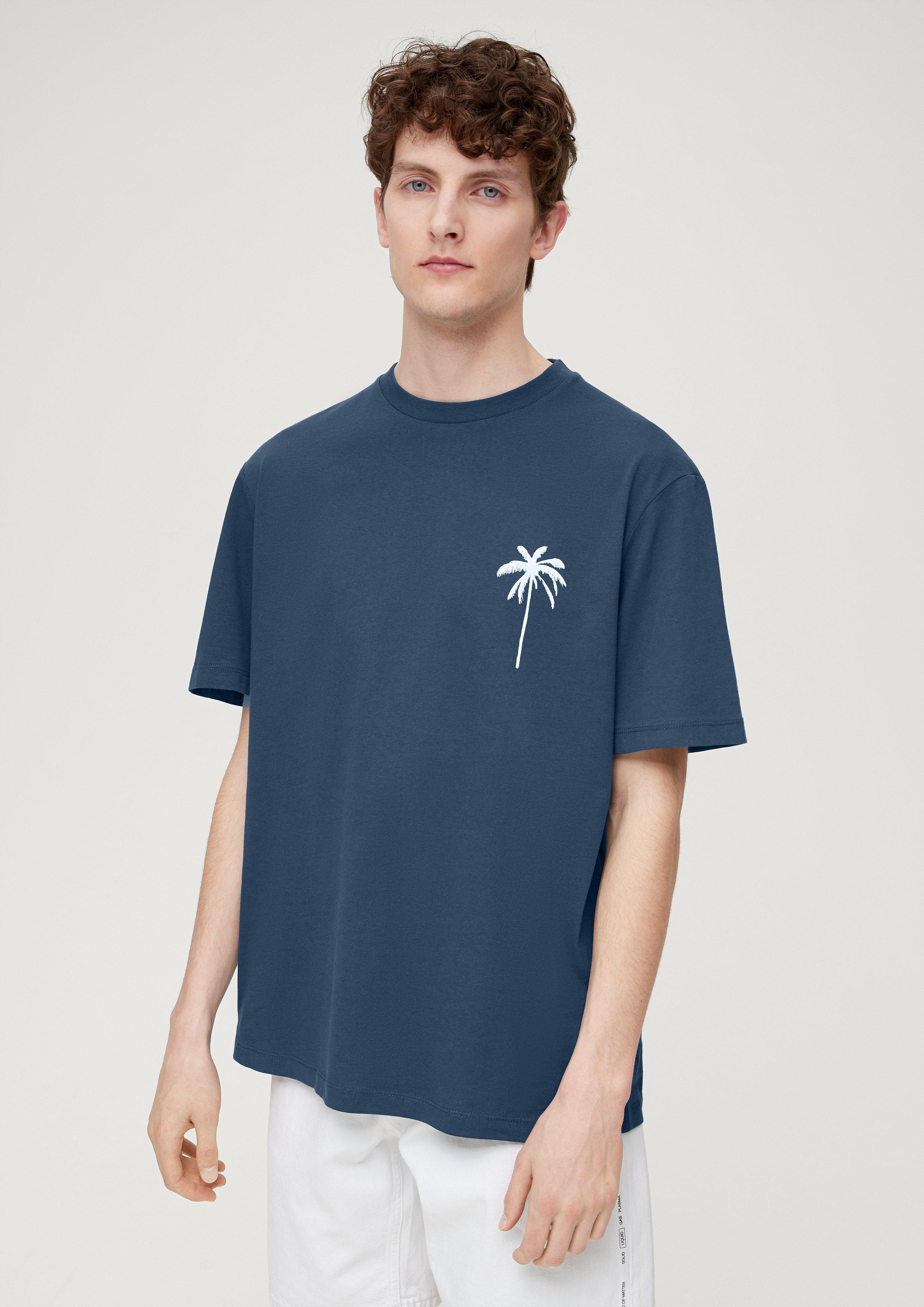 Baumwollshirt mit Rückenprint  2131521-58D2