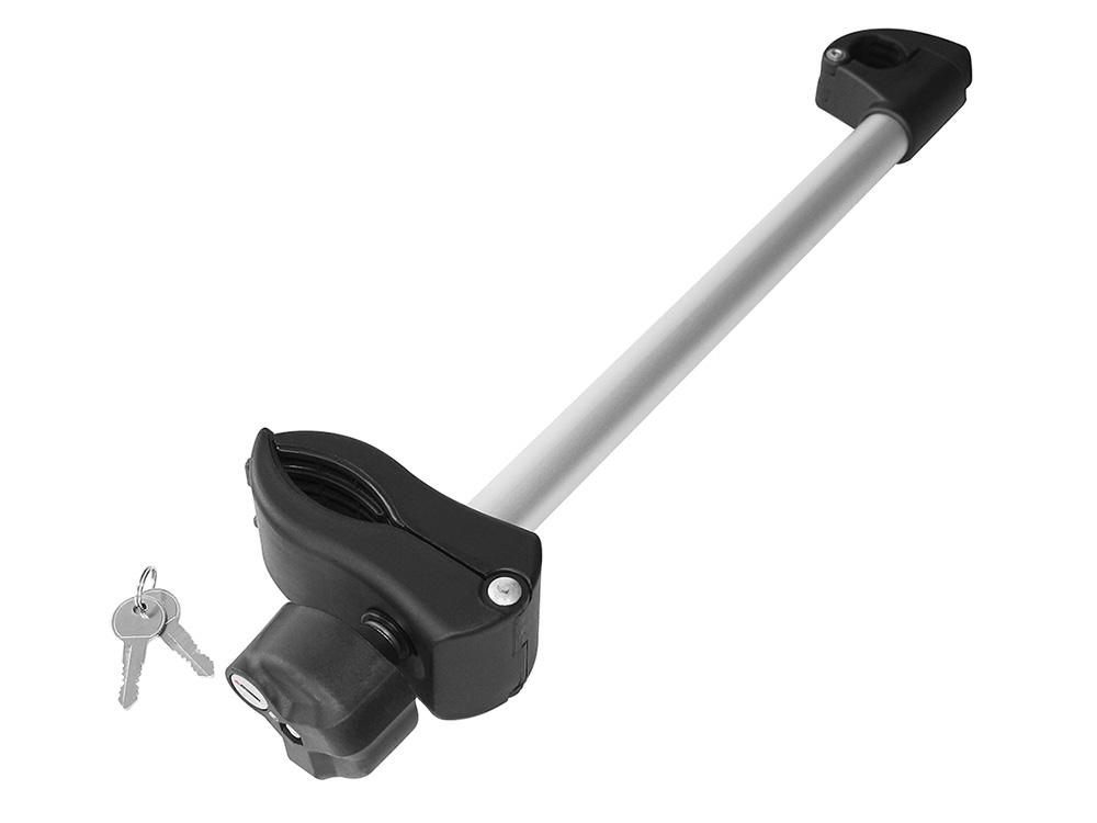 Eufab Rahmenhalter abnehmbar lang Ø 25mm