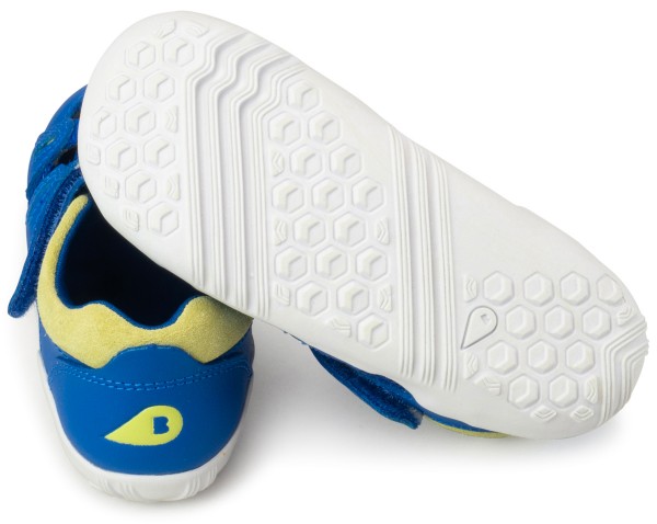 bobux i-walk ~ Summit Sandale ~ Snorkel Blue & Sunny Lime