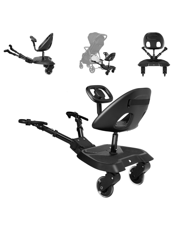 Kikkaboo Kinderwagen Trittbrett Ally in schwarz günstig kaufen onesize