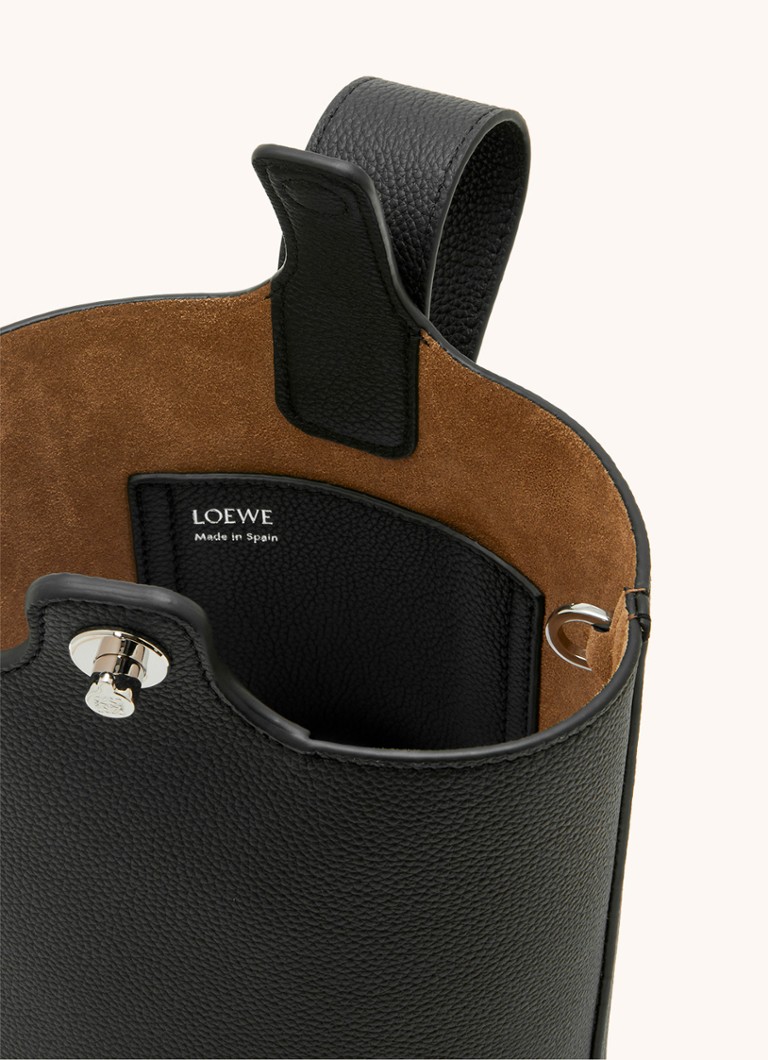 LOEWE Pebble Bucket Mini crossbody bag made of calfskin