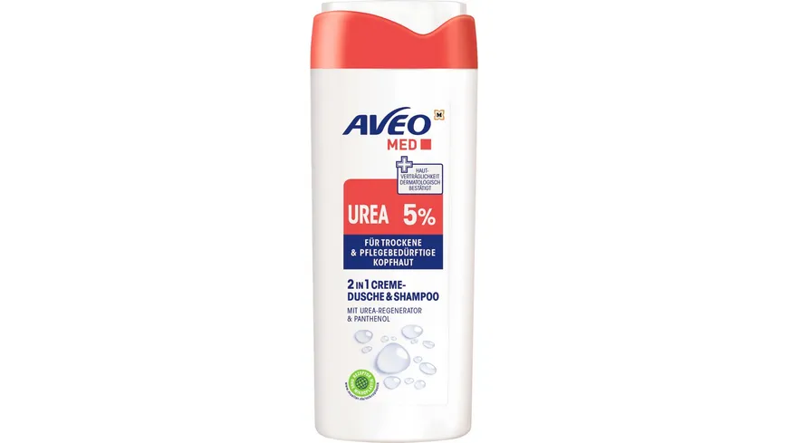 AVEO MED Soforthilfe 2in1 Dusche & Shampoo 5% Urea 250 ml