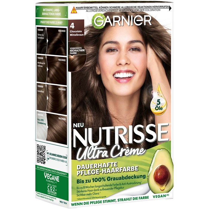 Ultra Creme Dauerhafte Pflege-Haarfarbe