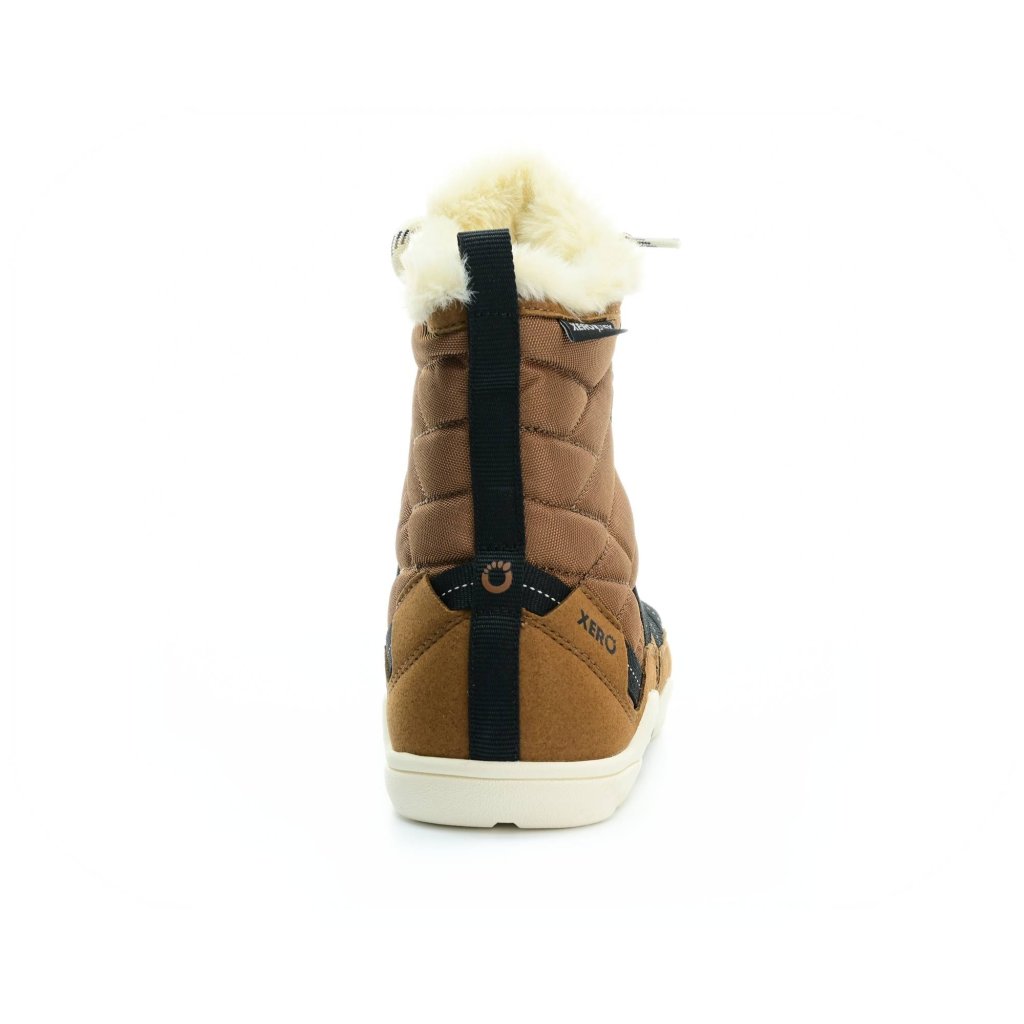 Xero Shoes Alpine W Rubber Brown/Eggshell braune Barfuß-Begschuhe