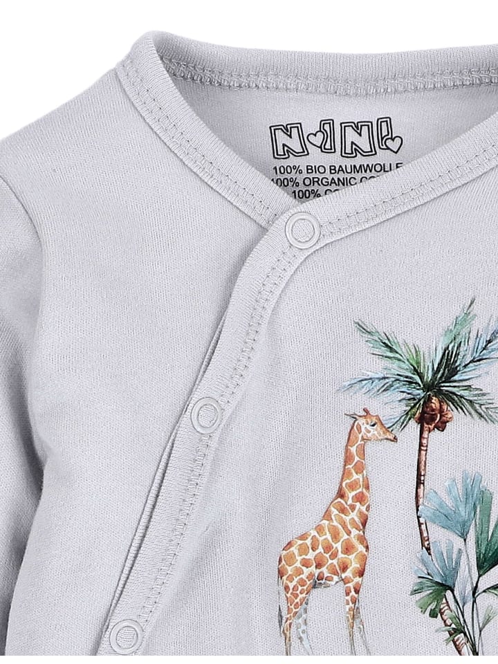 Nini Body Langarm Herbst, Winter in grau günstig kaufen