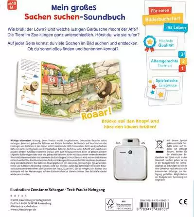 Sachen suchen, Sachen hören: Im Zoo