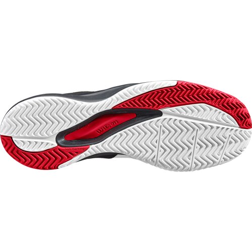 HERREN TENNISOUTDOORSCHUHE RUSH PRO ACE WH/BK/POPPY RED