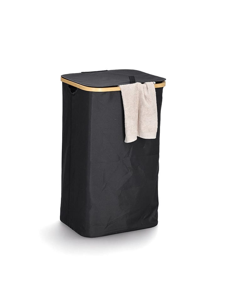 Zeller Wäschesammler in Schwarz - (B)41 x (H)69 x (T)34 cm günstig kaufen onesize