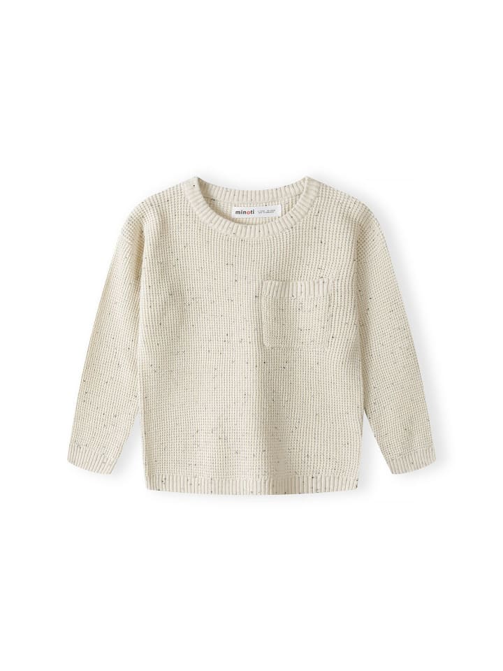 Minoti Rundhalspullover Blazer 1 in beige günstig kaufen 80/86