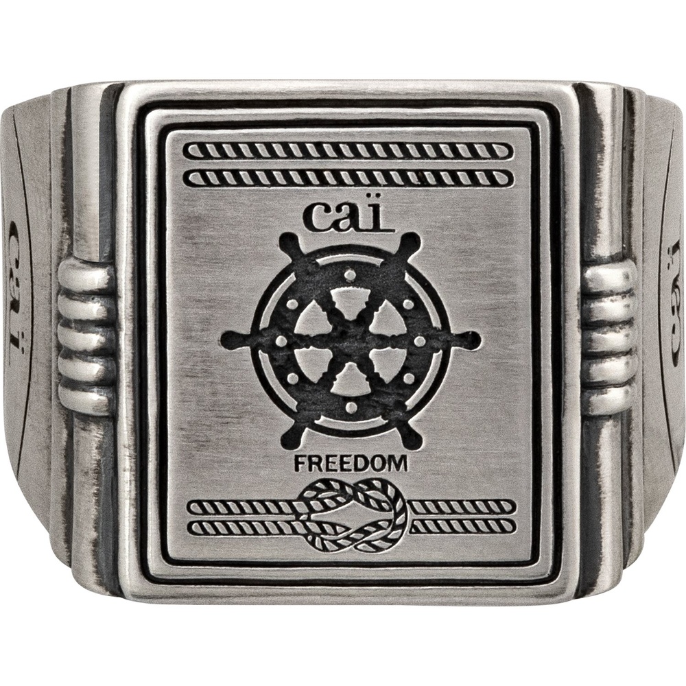 caï Bague pour hommes 925 Argent argent Bague