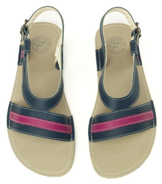 ZeaZoo |a ~ Sandale Anemone ~ Blau/Pink