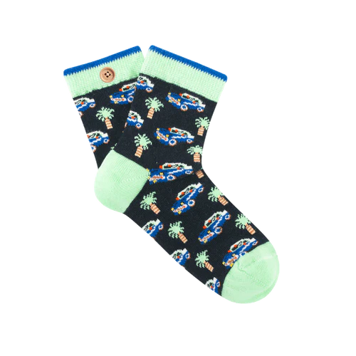Xavier & Véronique socks, dark blue