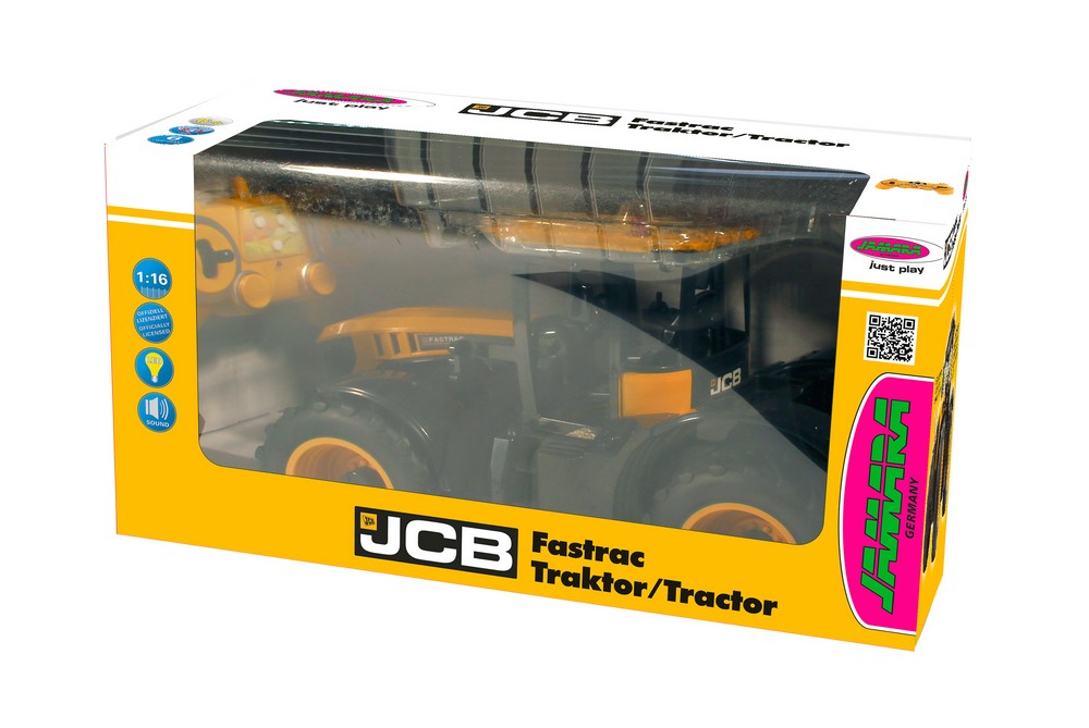 Jamara e.K. JAMARA-405300-JCB Fastrac Traktor 1:16 2,4GHz