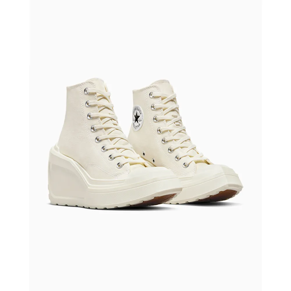 Converse Chuck 70 De Luxe Wedge WMNS Egret A06479C / weiss